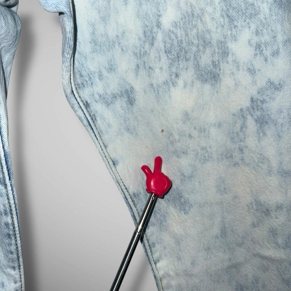 Levi's 501 Men's Jeans 38x32 Acid Wash Button Fly Straight Leg Distressed Modern - Picture 5 of 15